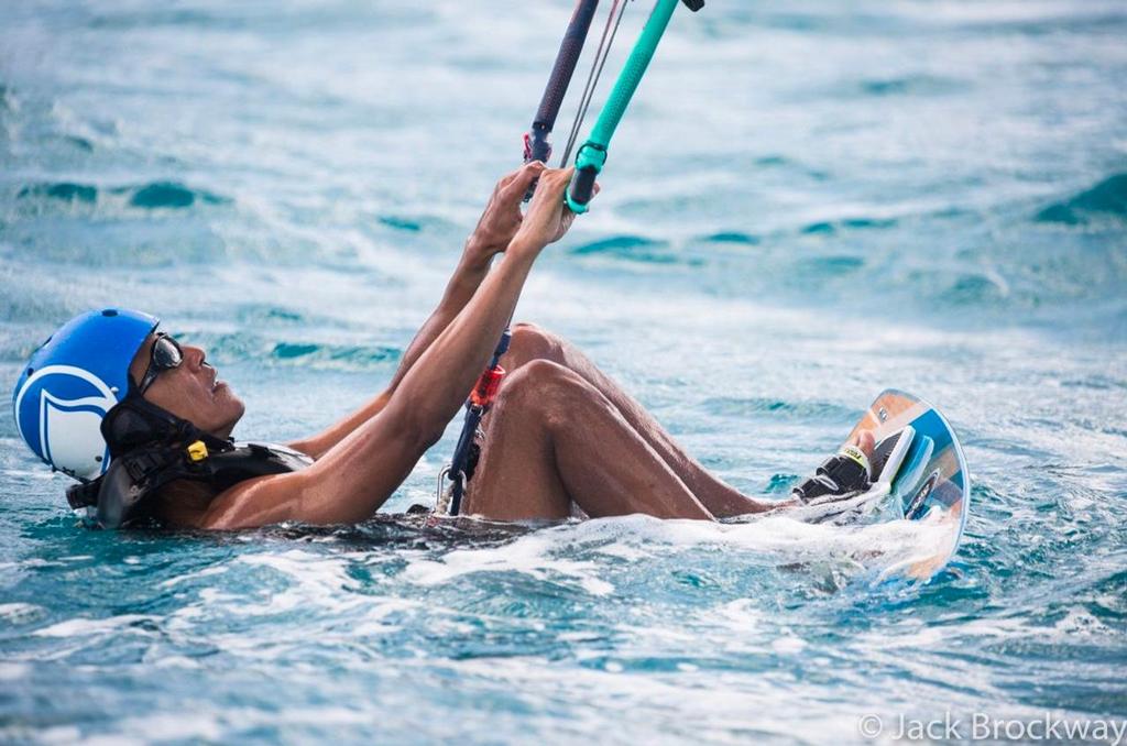 President Barack Obama - Kite-Foil Challenge, BVI, January 2017 © Jack Brockway